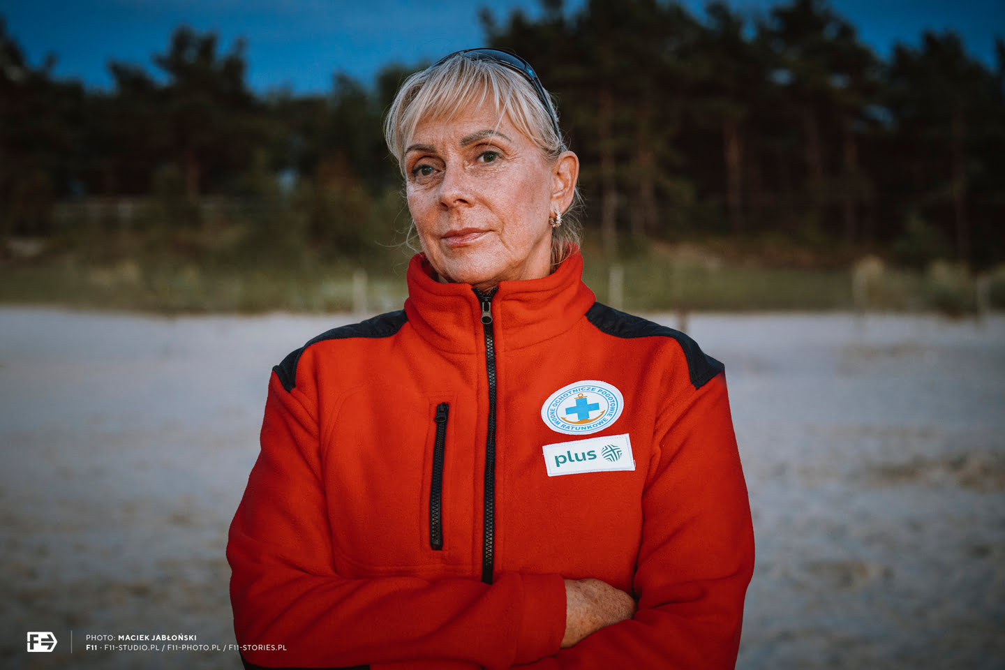 Kadr z programu "Na dyżurze. Wodni ratownicy" powstałego we współpracy Plus i National Geographic