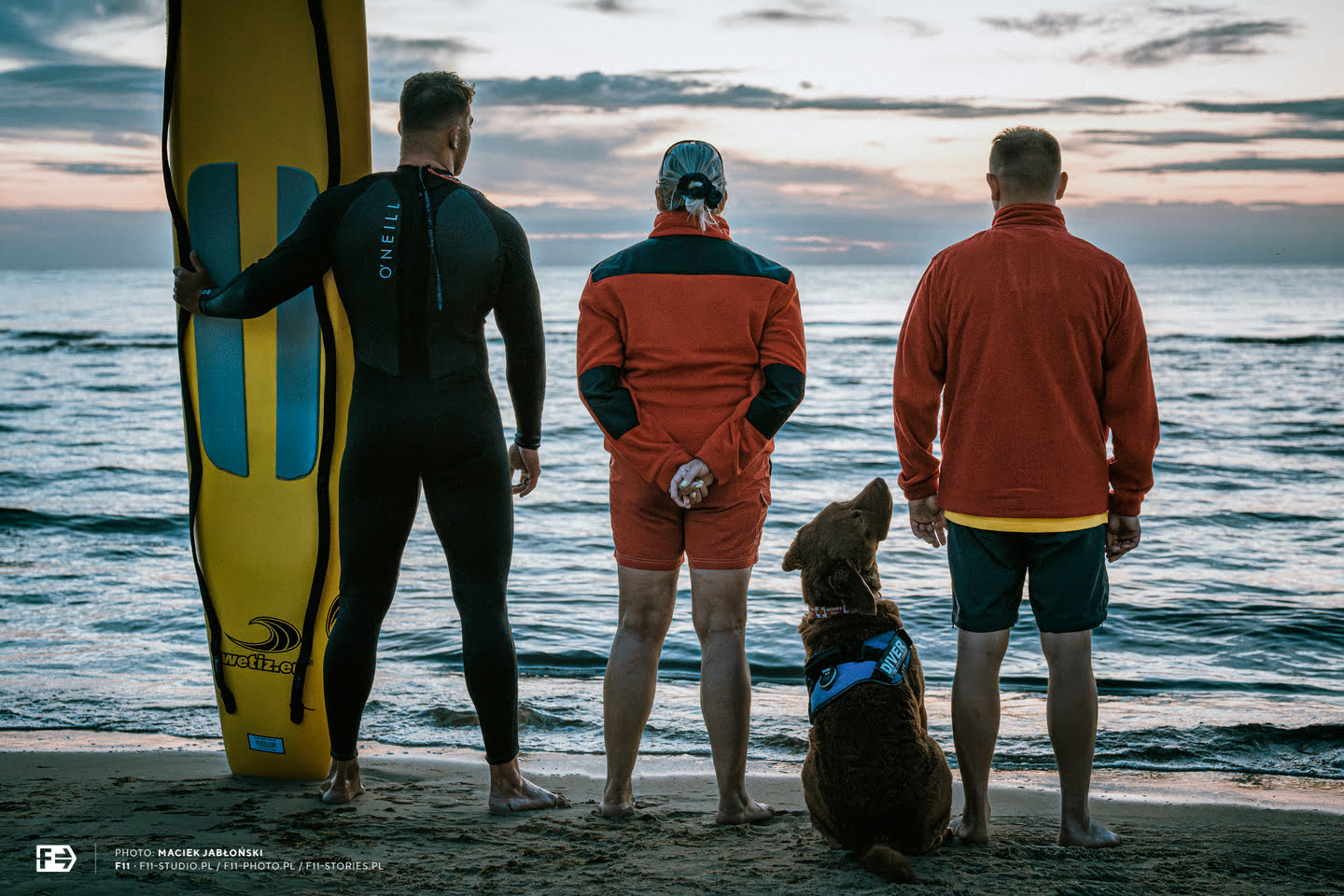 Kadr z programu "Na dyżurze. Wodni ratownicy" powstałego we współpracy Plus i National Geographic
