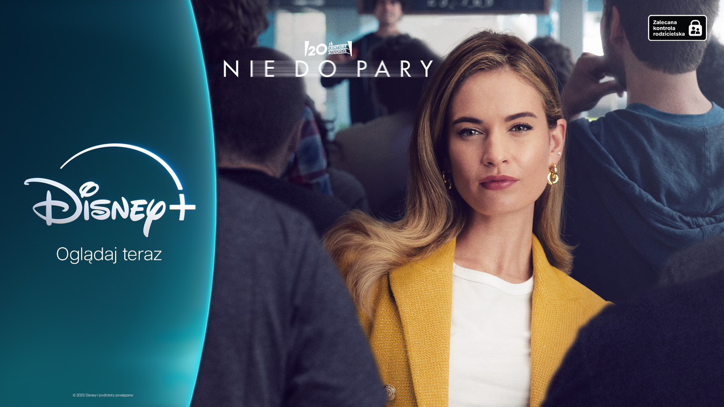 Baner promujący "Nie do pary" na Disney+