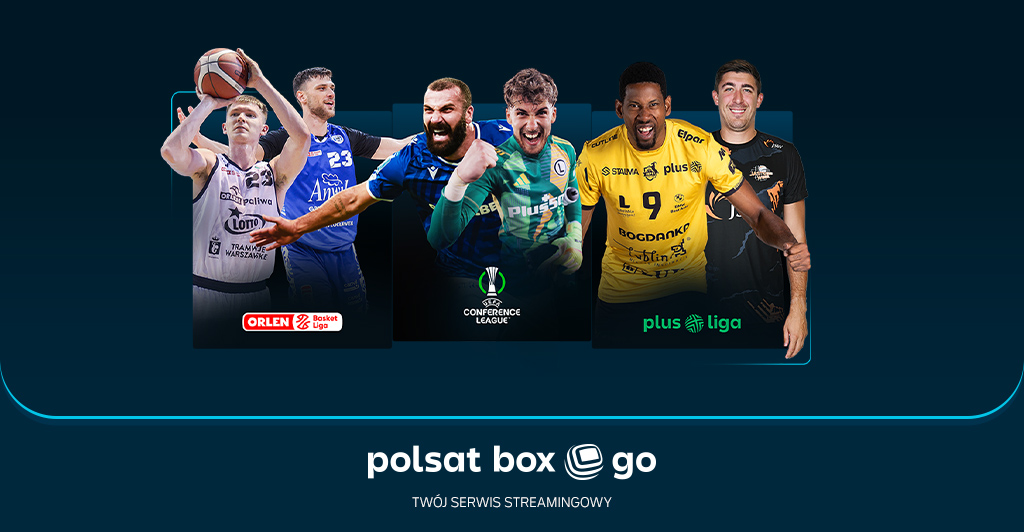 Baner promujący streaming Polsat Box Go