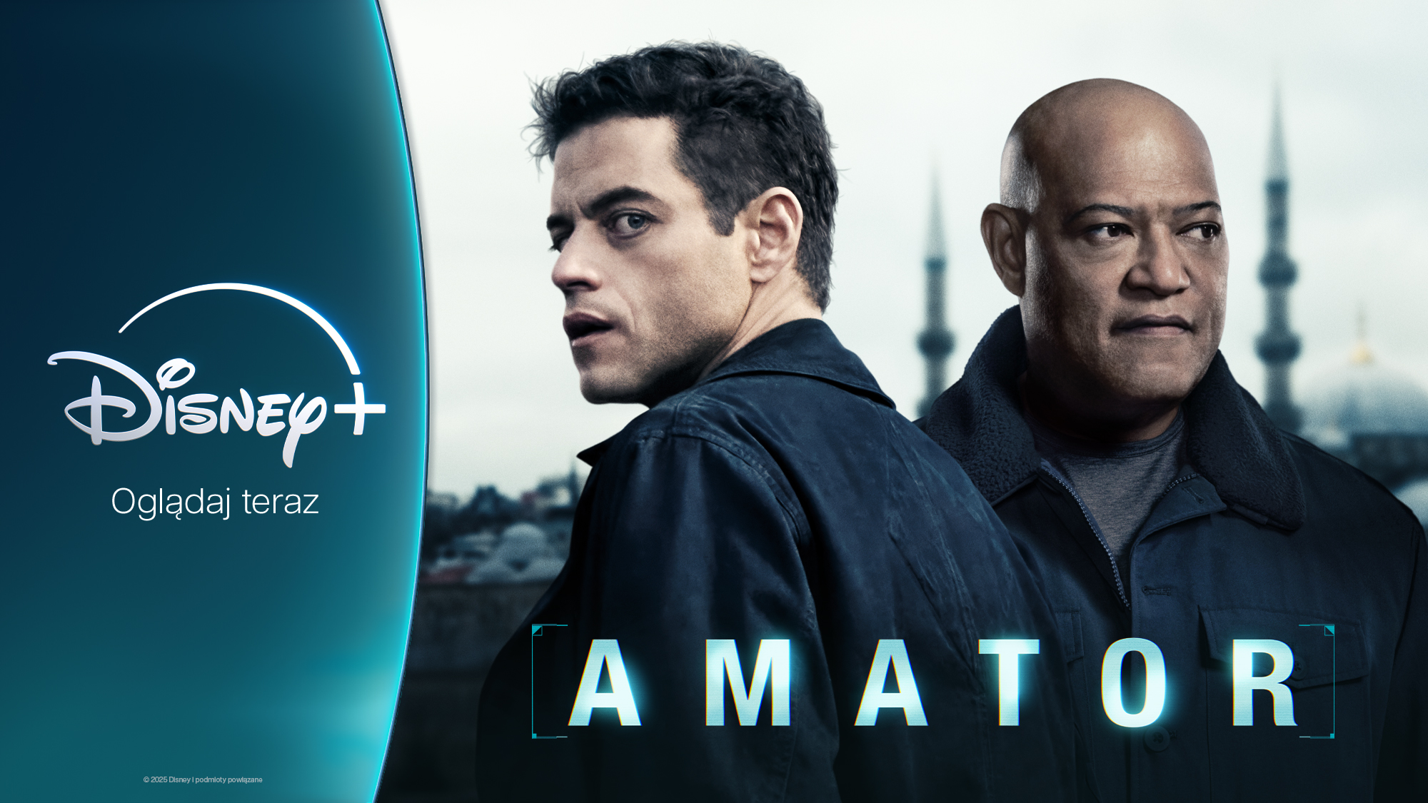 Grafika promująca "Amator" na Disney+