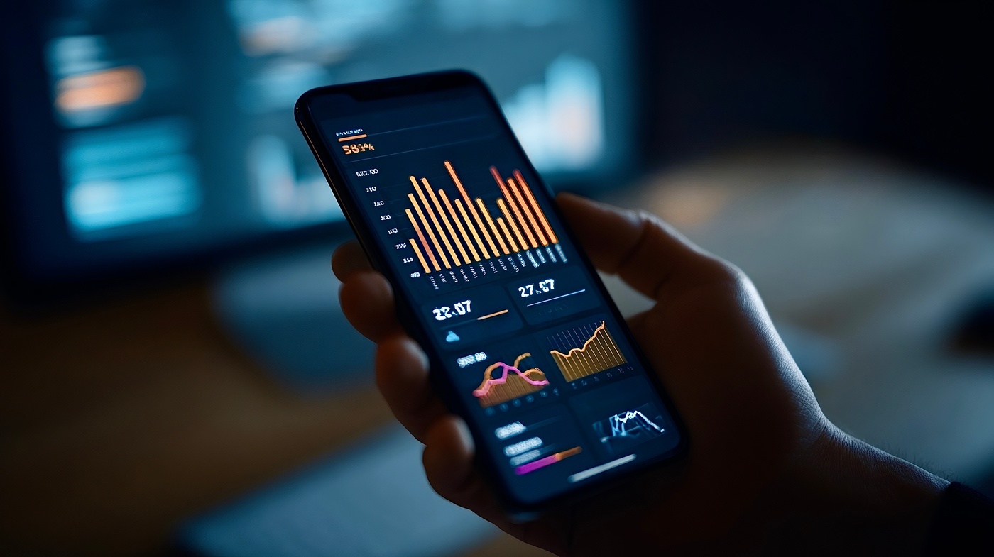 Na ekranie wyświetla się analiza czasu spędzonego na telefonie