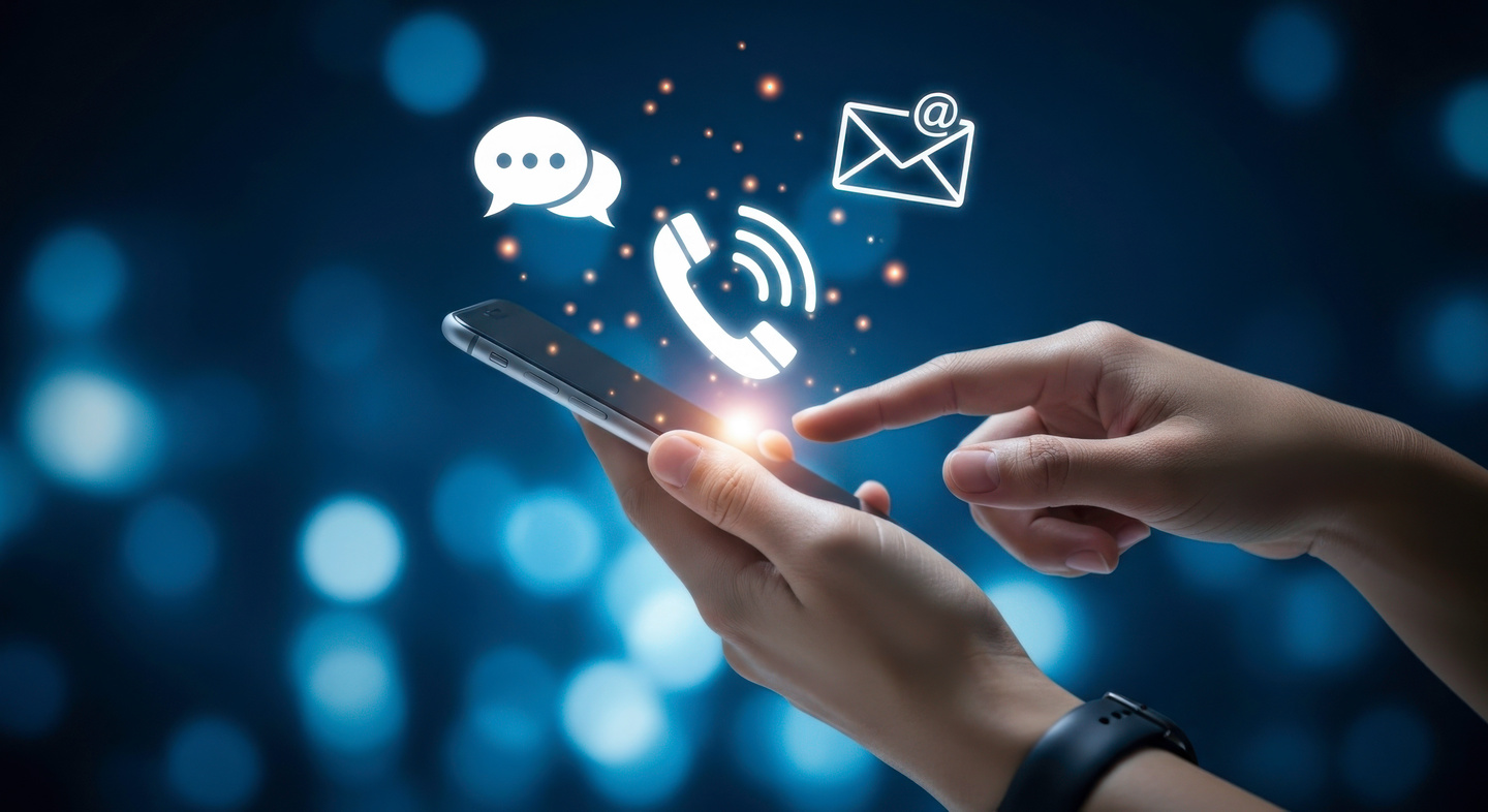 Graficzne przedstawienie funkcji WiFi Calling.