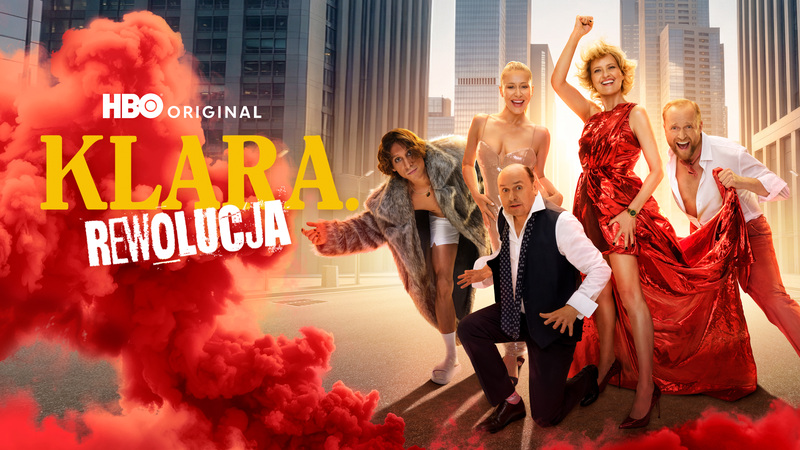 Plakat promujący 2 sezon serialu "Klara", dostępny na HBO Max
