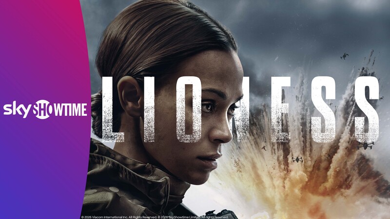 Plakat promujący trzeci sezon serialu "Lioness" dostępny na ShyShowtime