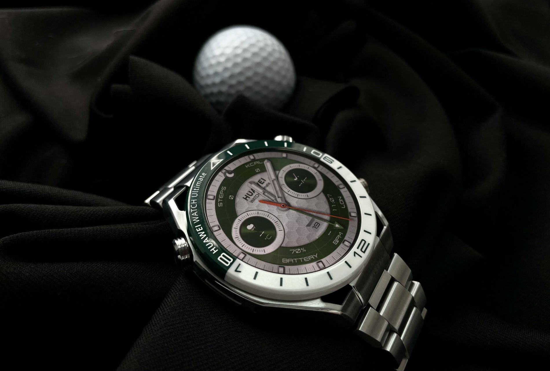 Huawei Watch Ultimate piłeczka golfowa