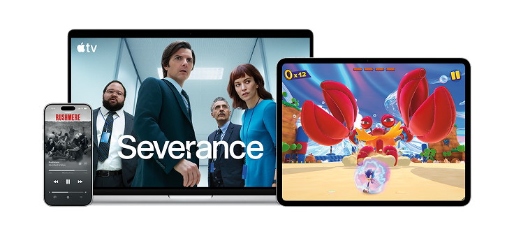 Przykładowe filmy dostępne na Apple TV