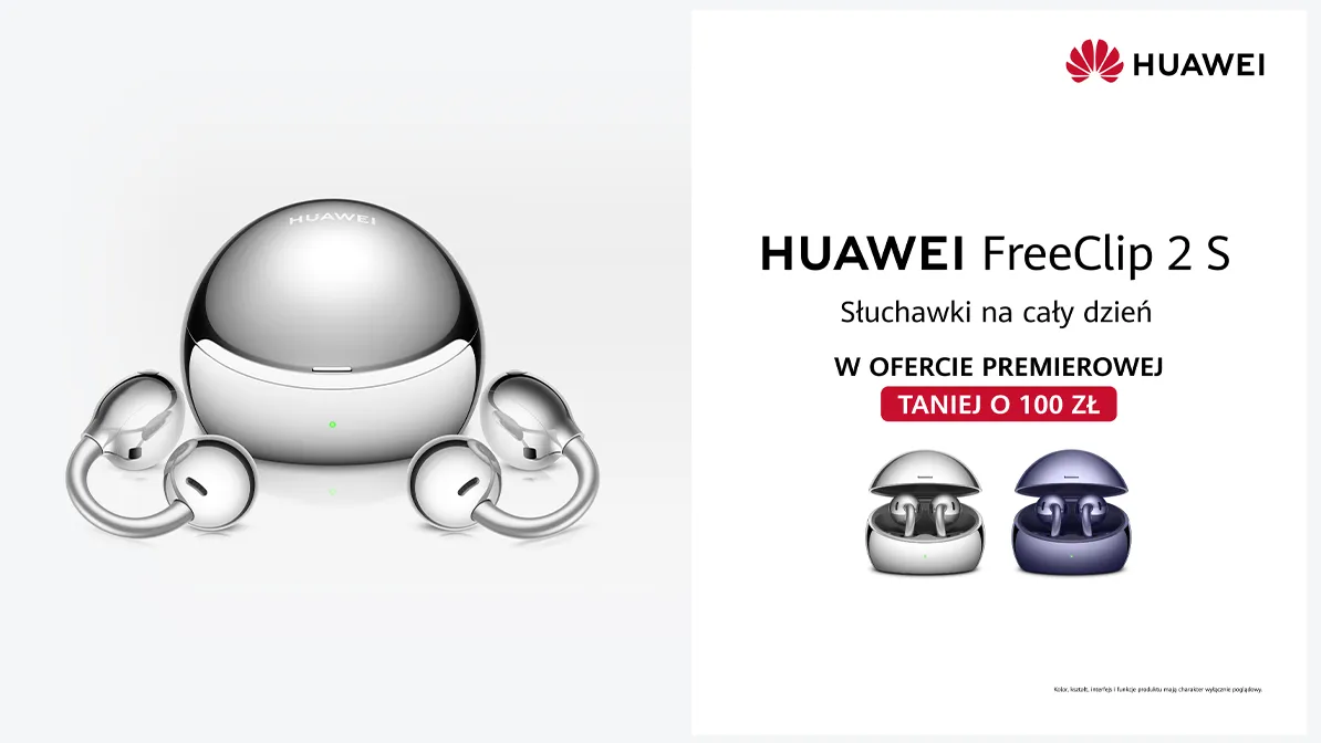Kup Nowość Huawei FreeClip 2 S