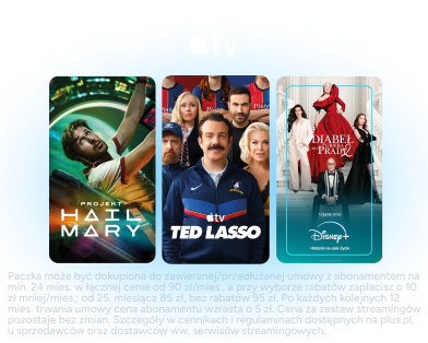 Przykładowe filmy i seriale dostępne w pakiecie streamingów w Plusie