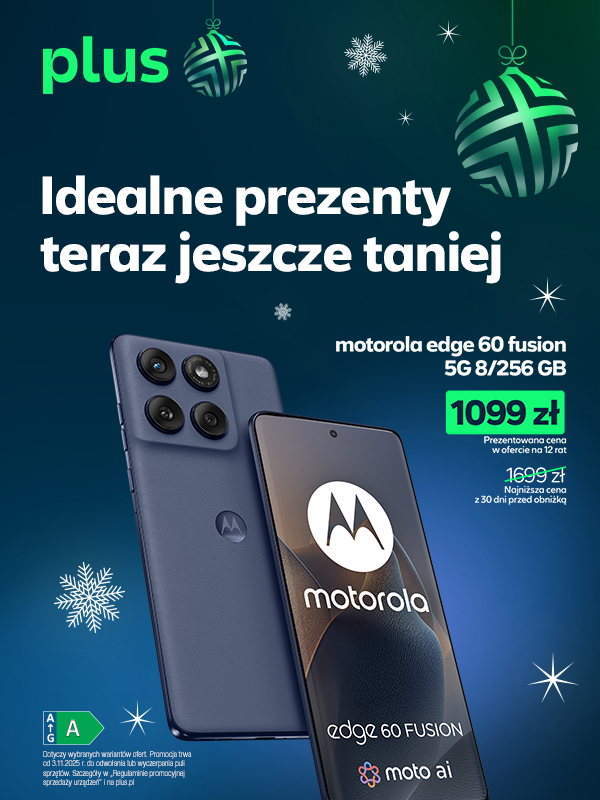 motorola edge 60 fusion w ofercie świątecznej